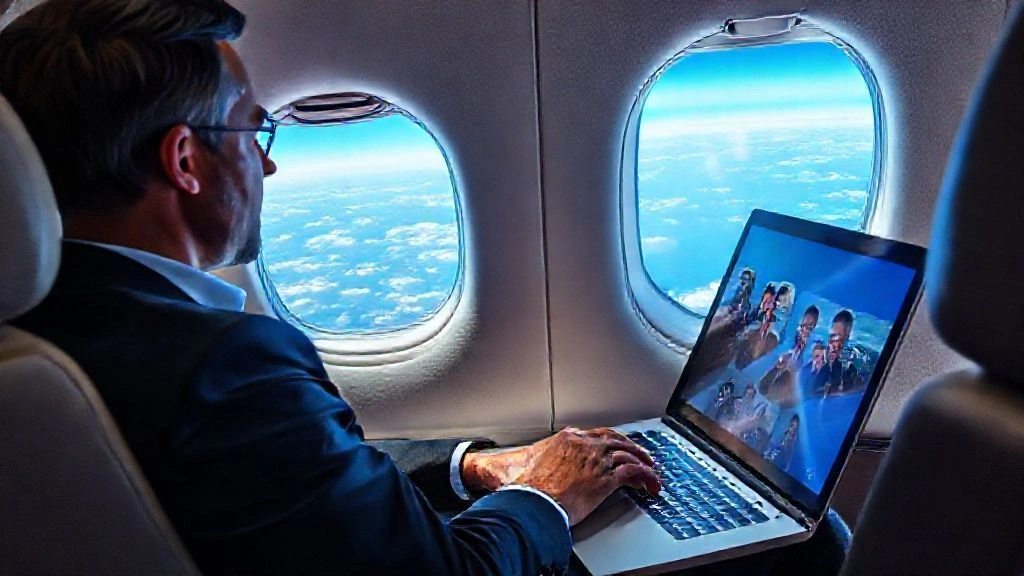 Biuro w stratosferze. Dlaczego szybkie Wi-Fi na pokładzie to już nie luksus, a konieczność?